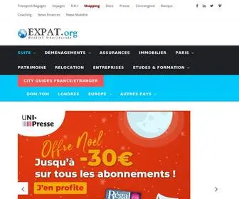 Expat.org(Mobilité) Screenshot