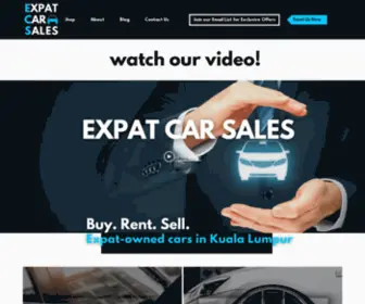 Expatcarsaleskl.com(Buy a Car) Screenshot