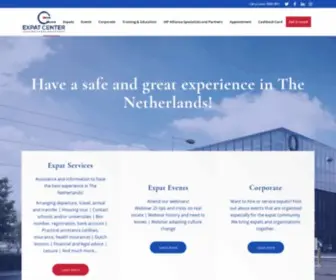 Expatcenter.nl(We help expats transfering to The Netherlands) Screenshot