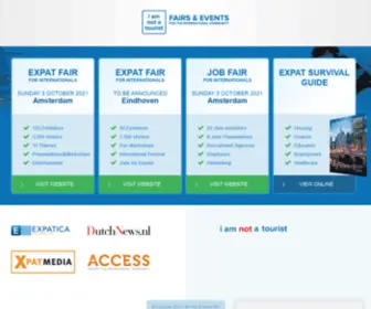 Expatfair.nl(Expatfair) Screenshot