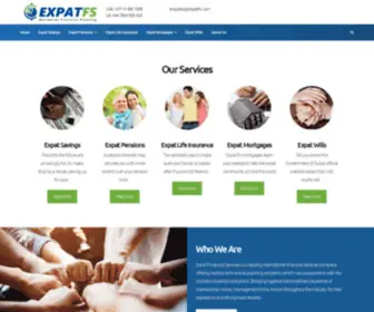 Expatfs.com(Expat Financial Serices Worldwide Financial Planning) Screenshot