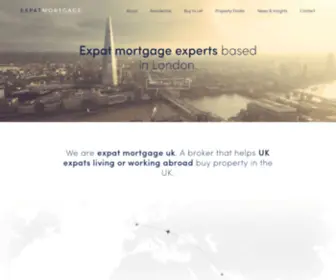 Expatmortgage.uk(Expat Mortgages for UK Property Buying) Screenshot