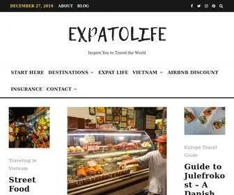 Expatolife.com(Homepage) Screenshot