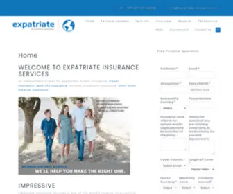 Expatriate-Insurance.com(Expatriate Insurance Services) Screenshot