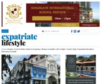 Expatriatelifestyle.com(Expatriate Lifestyle) Screenshot