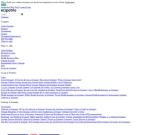 Expatrio.com(Blocked Account & Health Insurance for German Visa) Screenshot