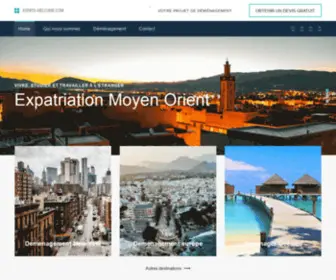 Expats-Welcome.com(Demenagement) Screenshot