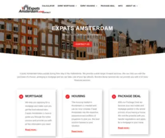 Expatsamsterdam.com(Expats Amsterdam) Screenshot