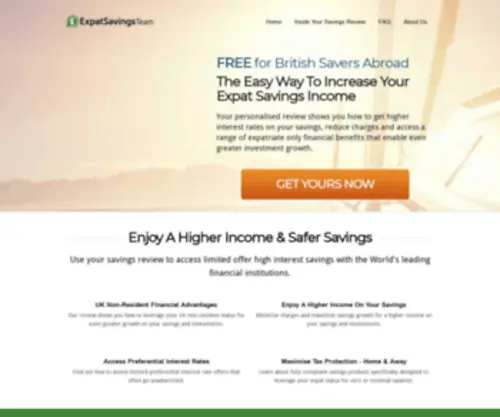 Expatsavingsteam.com(Expatsavingsteam) Screenshot