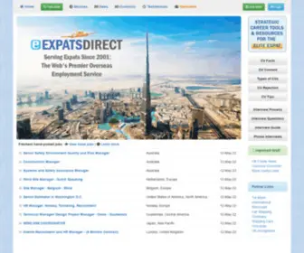Expatsdirect.com(Expats Direct) Screenshot