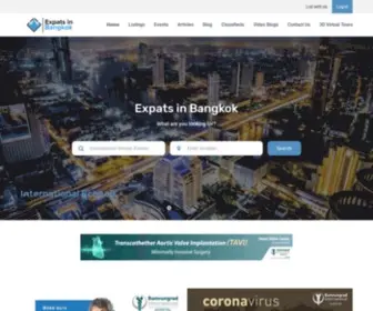 Expatsinbangkok.com(Expats in Bangkok) Screenshot