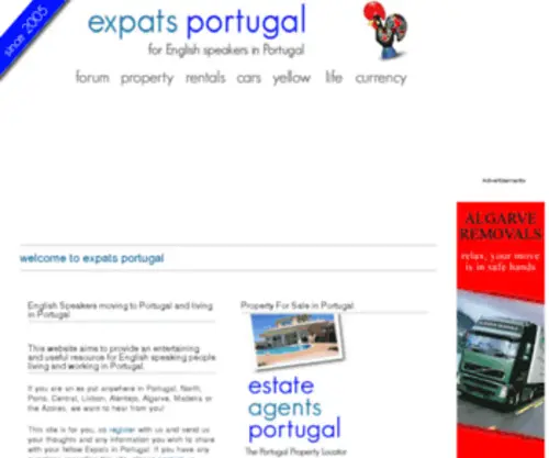 Expatsyellow.com(Expats Portugal) Screenshot