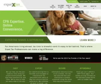 Expattaxprofessionals.com(Expat Tax Professionals) Screenshot