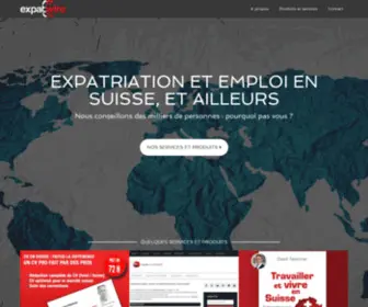 Expatwire.com(Expatriation & emploi en Suisse) Screenshot