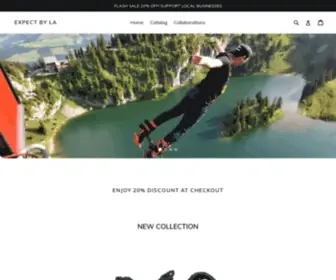 Expectbyla.com(Expect By LA) Screenshot