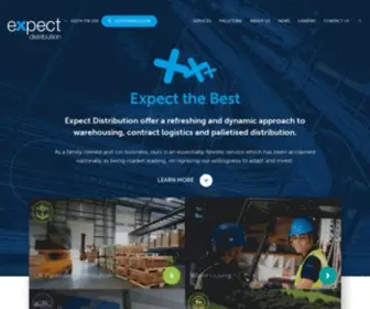 Expectdistribution.com(Expect Distribution) Screenshot