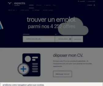 Expectra.fr(Cabinet de recrutement) Screenshot