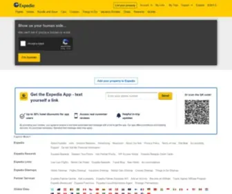 Expedia.biz(Expedia Travel) Screenshot