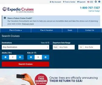 Expediacruises.com(Expedia Cruises) Screenshot