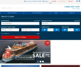 Expediacruiseshipcenters.com(Expedia CruiseShipCenters) Screenshot