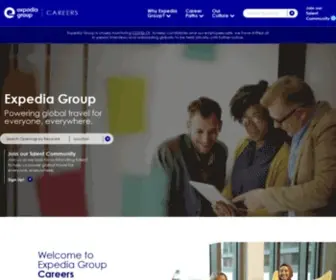 Expediajobs.com(Expedia Group) Screenshot