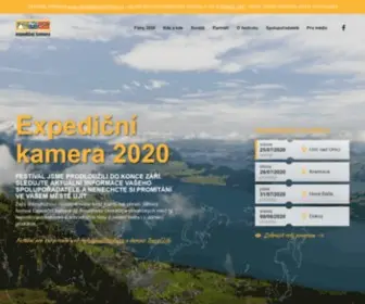 Expedicnikamera.cz(Expediční kamera 2020) Screenshot