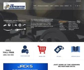 Expediter.com(Trailer Parts at The Expediter LLC) Screenshot