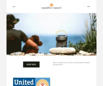 Expedition-Research.com(Makers of the Bushcraft Grill) Screenshot