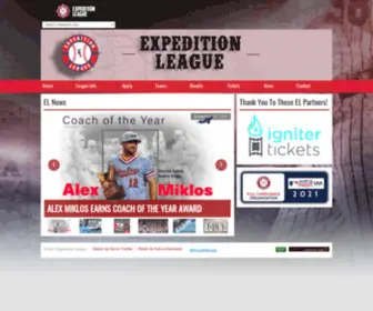 Expeditionleague.com(Expedition League) Screenshot