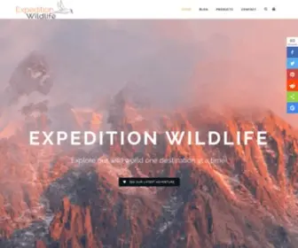 Expeditionwildlife.com(Expedition Wildlife) Screenshot