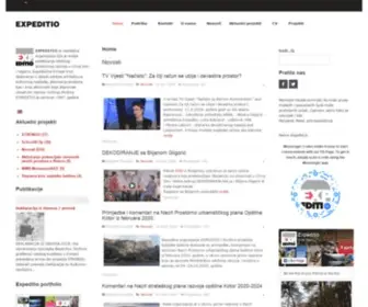 Expeditio.org(Expeditio, Centar za odrzivi prostorni razvoj) Screenshot