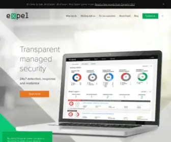 Expel.io(Managed Detection & Response MDR & Security Services) Screenshot