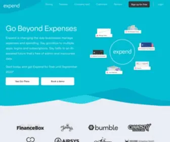 Expend.io(Prepaid Business Cards & Expense Management Software) Screenshot