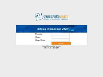Expendomax.net(Modulo de Administracion) Screenshot