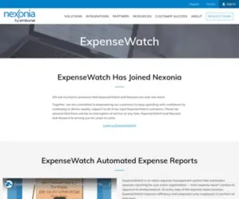 Expensewatch.com(Nexonia) Screenshot