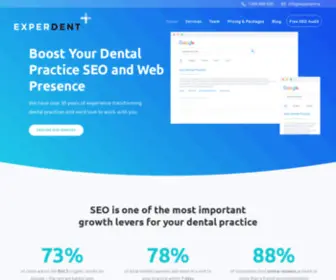 Experdent.ai(The Dental SEO Specialists) Screenshot