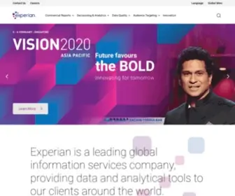 Experian.com.hk(Business Data) Screenshot