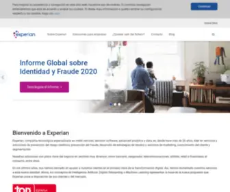 Experian.es(Empresa de datos) Screenshot
