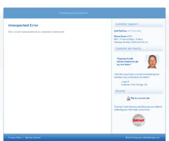 Experiancreditadvisors.com(Experiancreditadvisors) Screenshot