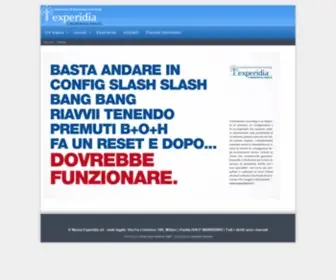 Experidia.it(ICT Consulting Company) Screenshot