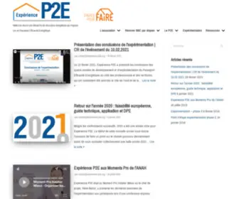 Experience-P2E.org(Expérience P2E) Screenshot