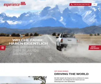 Experience.de(Off-Road Reisen & Automobil Veranstaltungen) Screenshot