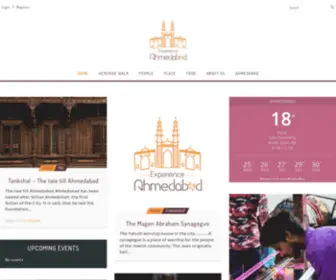 Experienceahmedabad.com(Experience Ahmedabad) Screenshot