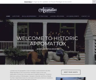 Experienceappomattox.com(Experienceappomattox) Screenshot