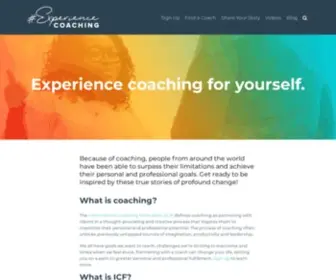 Experiencecoaching.com(Experiencecoaching) Screenshot