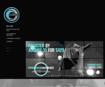 Experienceconference.com(A Worship Conference Created By Worshipers For Worshipers) Screenshot