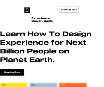 Experiencedesignguide.com(Experience Design Guide) Screenshot