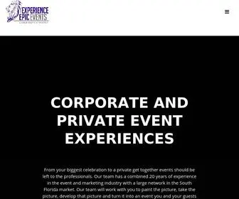 Experienceepic.com(Epic Events) Screenshot