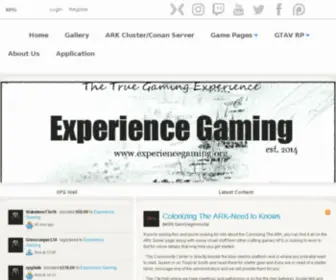 Experiencegaming.org(Experience Gaming) Screenshot