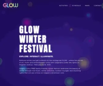 Experienceglow.com(Glow Winter Festival Glow Winter Festival) Screenshot